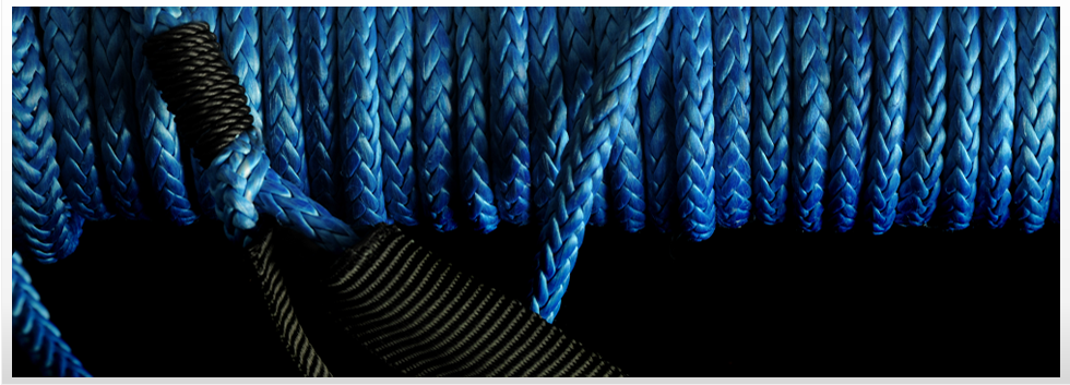 AmSteel Blue winch ropes, custom tow ropes